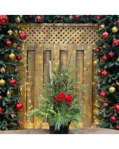 10" Decorated Urn Insert