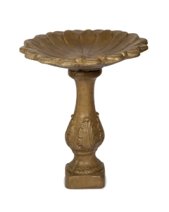 Cabbage Sunflower Bird Bath
