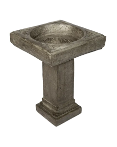 Square Bird Bath