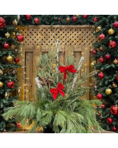 12" Decorated Urn Insert