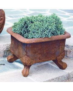 15" Basin Planter With Feet