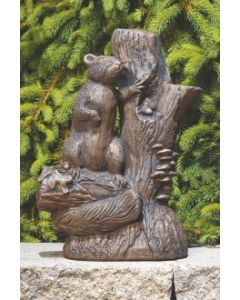 15" Squirrel on Stump