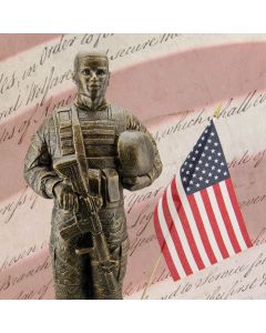 Camo Soldier -African American