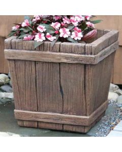 18" Square Castaway Planter