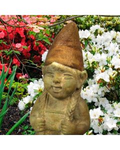 Zadie The Girl Gnome Statue