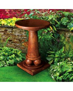 Spheres Bird Bath