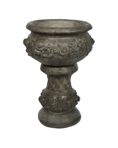 Fancy Rose Pot & Base