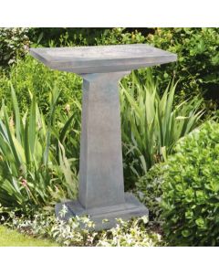 Rectangular Prairie Bird Bath