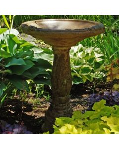 Wide Vine Bird Bath