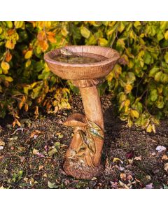Mushroom Bird Bath