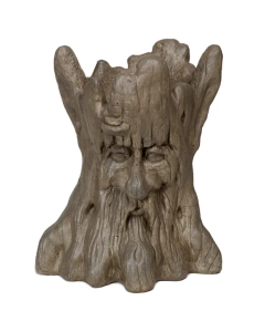 Tree Trunk Face Pot