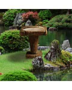 Stone Edge Bird Bath