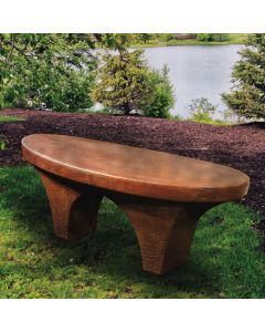 River Stone Bench