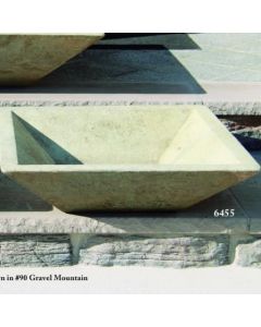 30" Square Low Bowl Planter