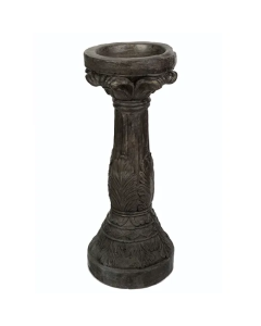 Gazing Ball Stand Leafed