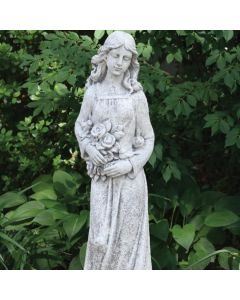 40" Springtime Flower Girl