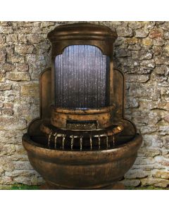 Wall Falling Diamonds Fountain