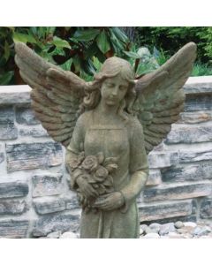 42" Angel w/ Roses