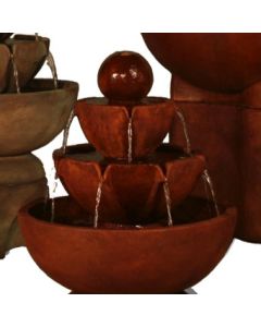 Low Stone Vessels Fountain