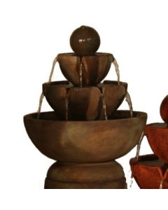 Low Stone Vessels Fountain Ped