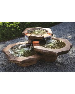 Stone Basins Fountain, 3 pc