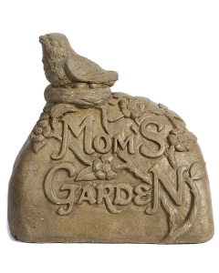 Mom's Rock with Bird