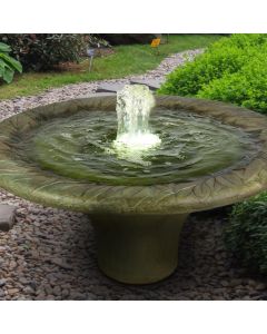 Leaf Motif Fountain, 2 pc