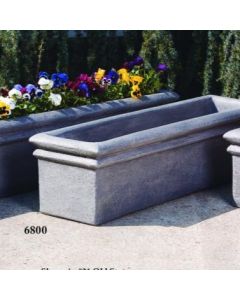 48" Double Rim Box Planter