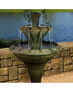 Flora 2-Tier Fountain, 3 pc