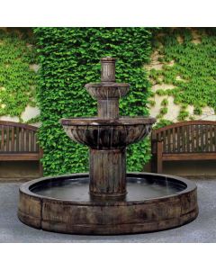 Fluted Fountain in Valencia