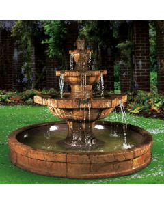 Grenoble Fountain in Pool 21pc