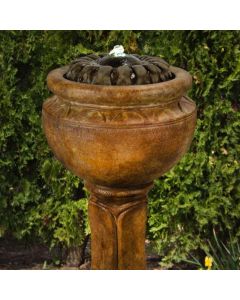 Tall Sunflower Patio Bubbler