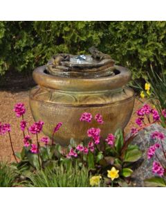 Frogs Patio Bubbler