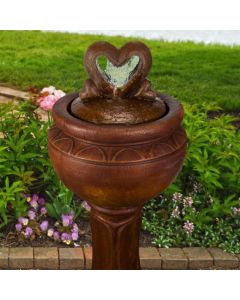 Tall Heart of Hearts Bubbl Ftn