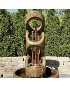 Balancing Rings Fountain, 2 pc