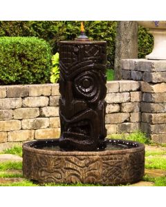 Tiki Column Ftn 4pc