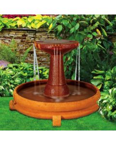 Overflowing Spill Dish Ftn 2pc