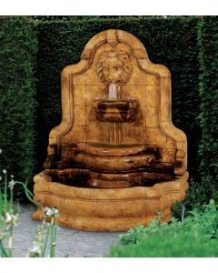 Lion Face Back Arch Wall