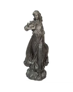 Lady Holding Bird - Large