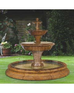 Grande Fountain in Pool, 15pc.