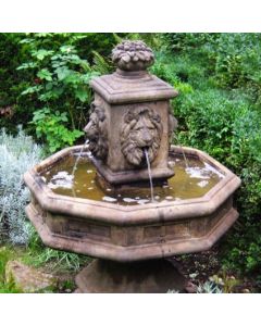 Classic Lion Fountain, 5 pc.