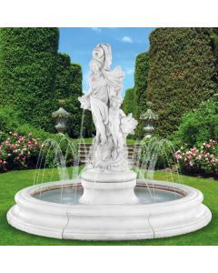 Venus w/ Dolphins Ftn, 11 pc
