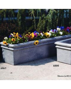 72" Double Rim Box Planter