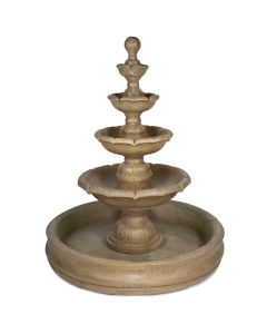 Fountain - 4 Tiered in Basin
