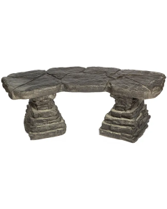 Rock Bench Curved