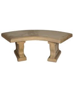 Small Curved Bench
