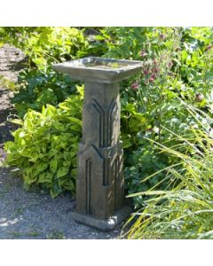 Large Art Deco Bird Bath