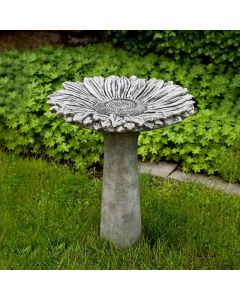 Sunflower Bird Bath