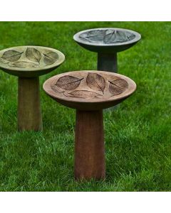 Hydrangea Leaf Bird Bath