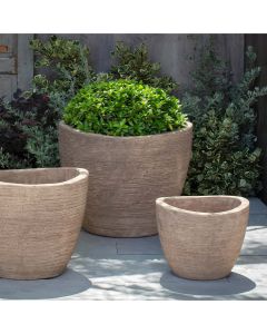 Belize Planter - Brown Terra